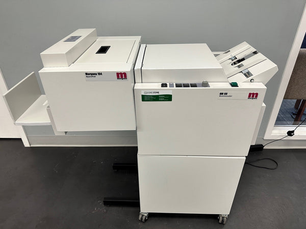 Reconditioned Morgana BM 60 With PL 104 Square Fold Unit - Printfinishing