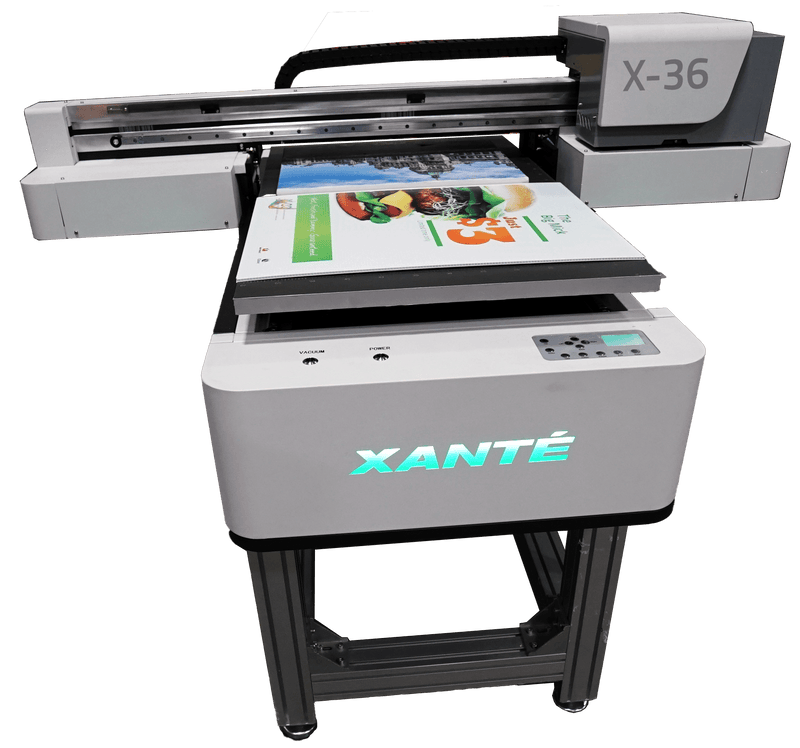 Xante X-36 UV Flatbed Printer CMYK - 1 Printhead - Printfinishing