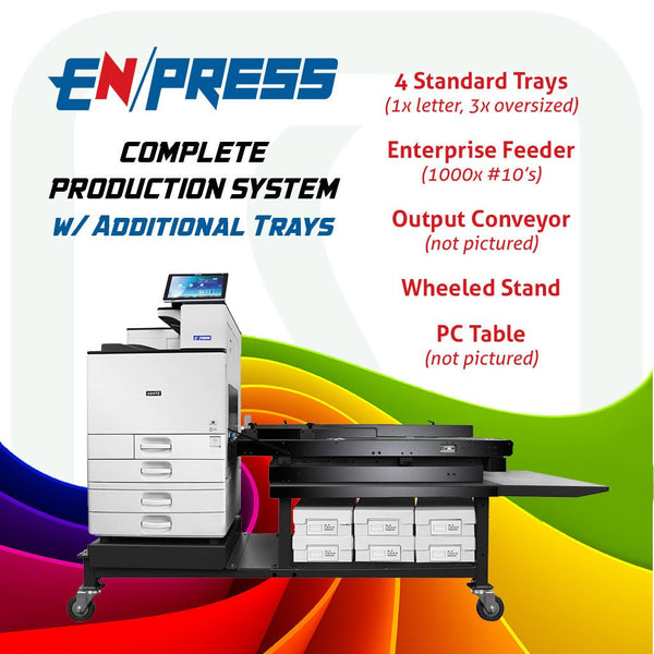 En/Press Complete Production System w/ Additional Trays - Printfinishing