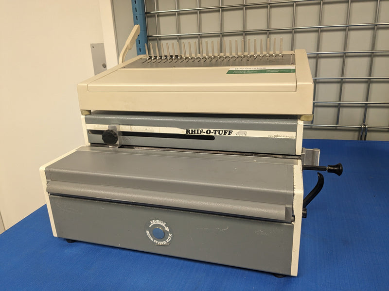 Reconditioned RhinoTuff HD 7000 Comb Punch Package - Printfinishing