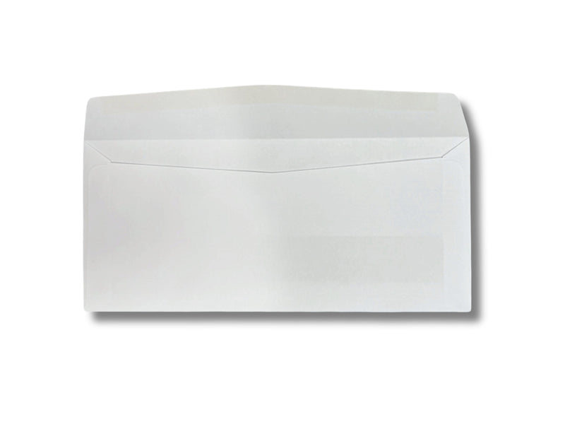 #10 White Woven Digital Window Envelopes / 500