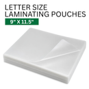 Letter Size Laminating Pouches