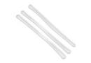Pack of 100 - Loop - 6" Clear Plastic -  
Used with Luggage Tags