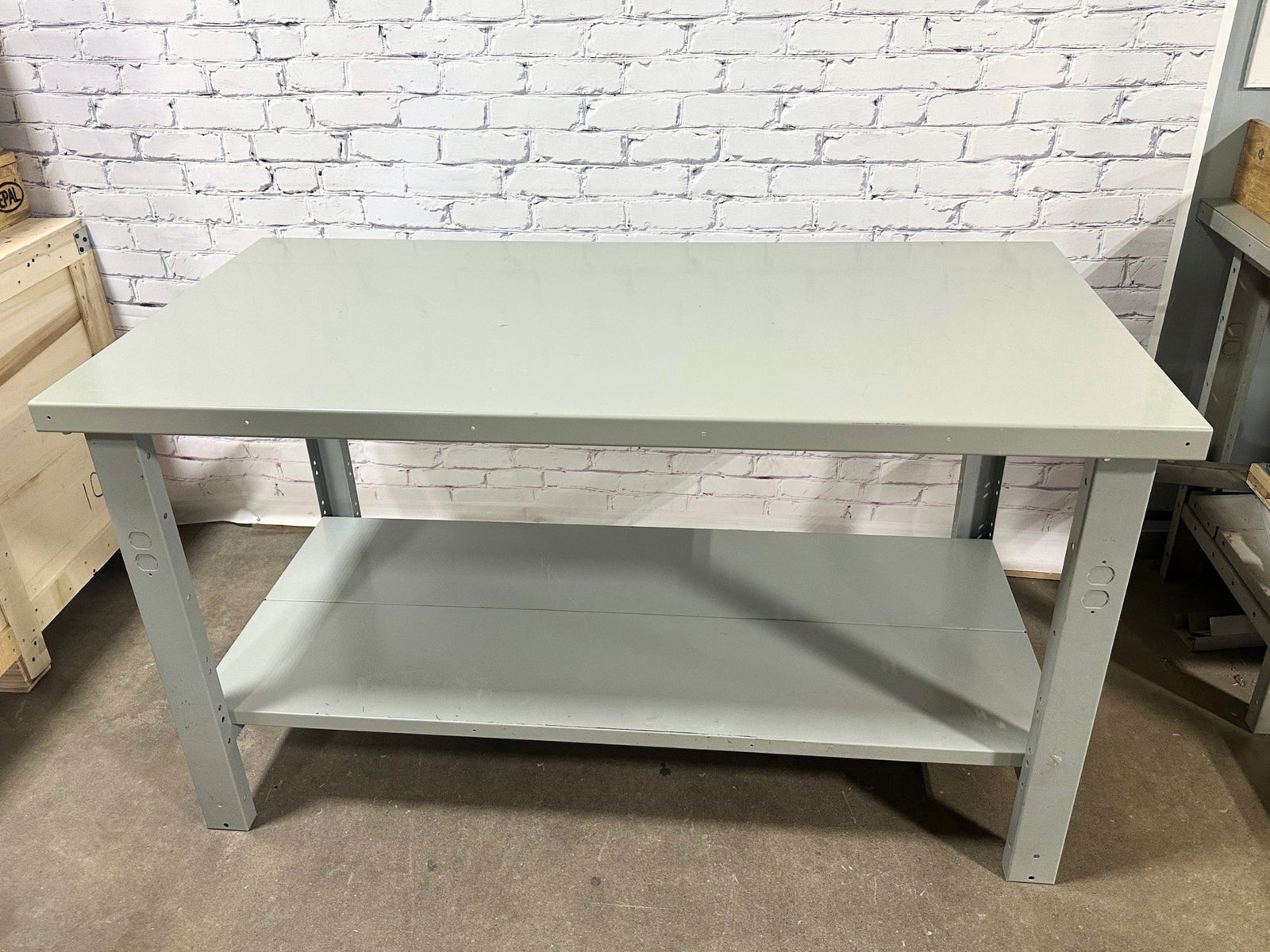 Reconditioned Metal Work Tables
