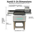 Xanté X-24 UV Inkjet Flatbed Printer