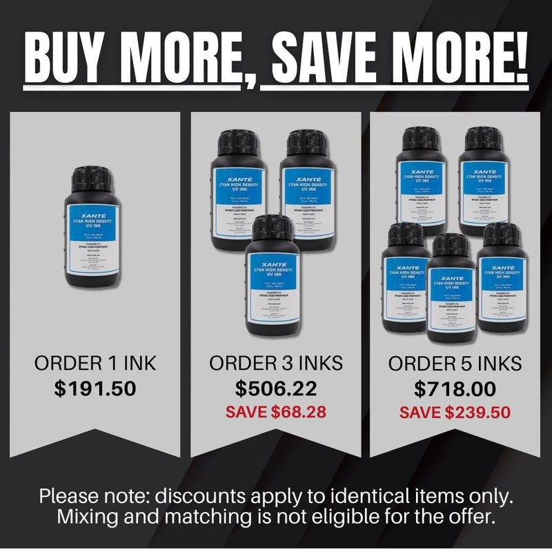 INK : X series (X33/X36/X55/X98) : Yellow UV Ink - 500 ml - 200-100449-X33