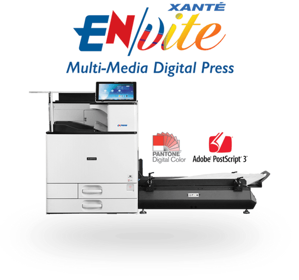 En/vite Printer with SP Feeder, PC Table, Inv. Fuser (production system) - Printfinishing