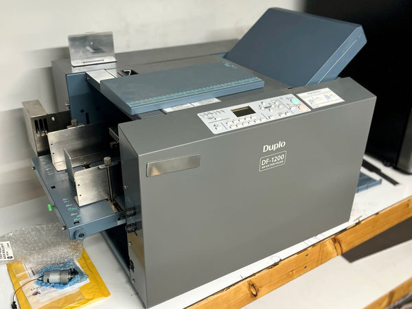 Reconditioned Duplo DF 1200 Air Feed Paper Folder - Printfinishing