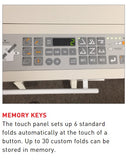 MBM 1800S Automatic Suction feed folding machine