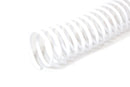 30 mm x 36" (4:1) White Plastic Coil - Printfinishing