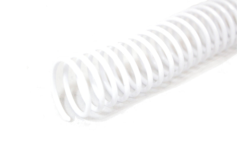 6 mm x 36" (4:1) White Plastic Coil - Printfinishing