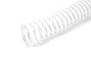 Box (100) 9mm White Plastic Coil - 4:1, 36" long - Printfinishing