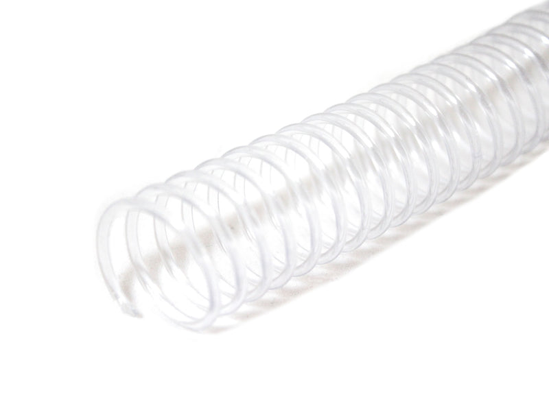 11 mm x 12" (4:1) Clear Plastic Coil - Pack of 100