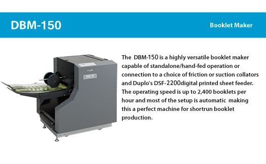 Duplo DBM-120 Automatic Boookletmaker