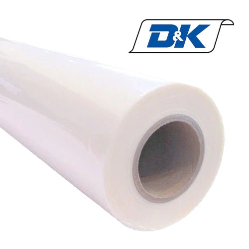 D&K Gloss 1.7 MIL 38" x 500' - 3" Core - MUST order qty of 2 - Printfinishing