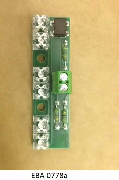 LED Cut line light - board with 4 LED's sku EBA 0778a see picture