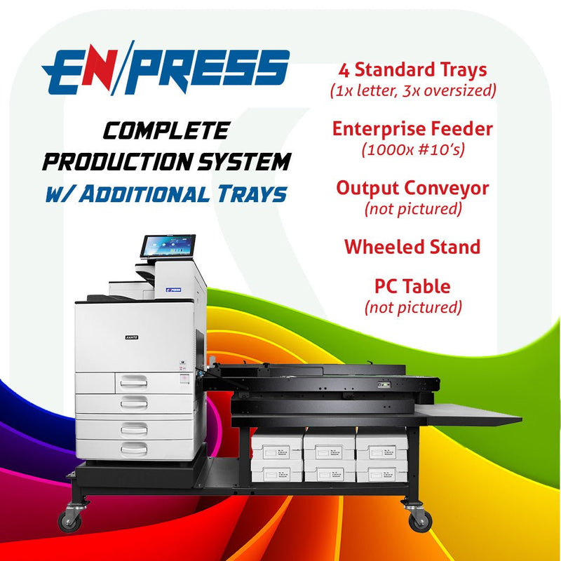 En/Press Complete Production System w/ Additional Trays - Printfinishing