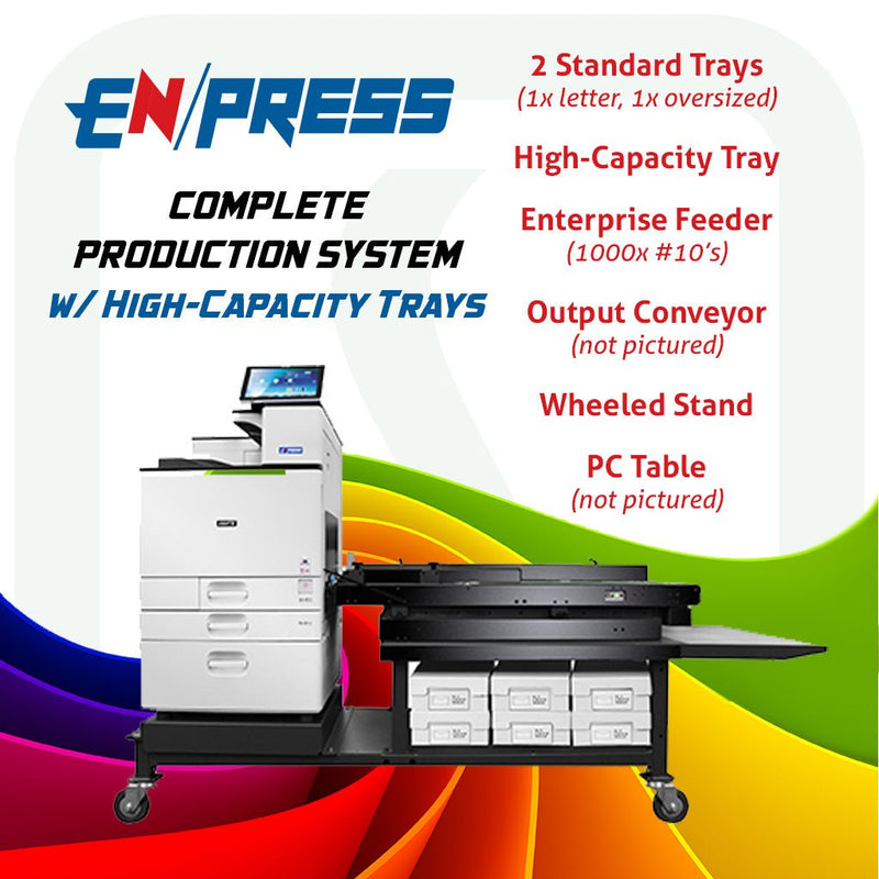 En/Press Complete Production System w/ High Capacity Tray - Printfinishing