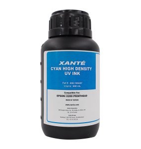 INK : X-33 : Cyan UV Ink - 500 ml - Printfinishing