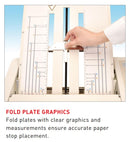 MBM 208J Manual table top folder