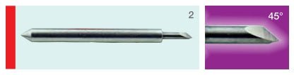 Morgana Flatbed Blade 45 degree (pack of 3) (Compatability : All models) - Printfinishing