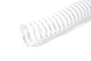 20 mm x 12" (4:1) White Plastic Coil - Pack of 100