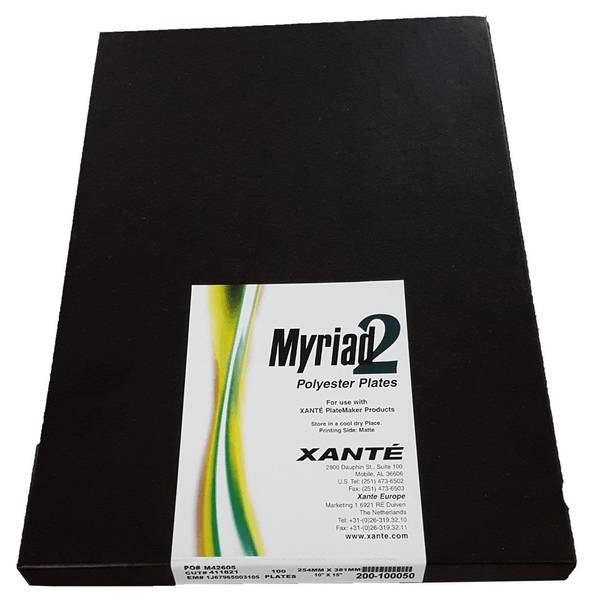 Xante Myriad Plates - Printfinishing